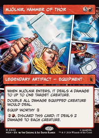 Mjölnir, Hammer of Thor — Marvel Super Heroes #303