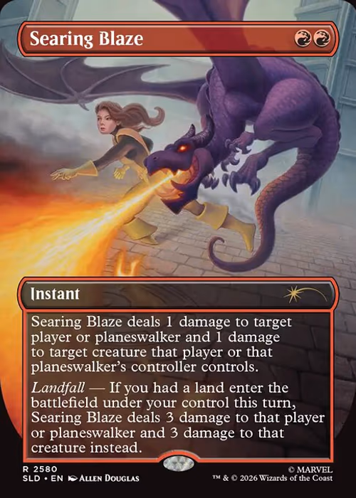 Searing Blaze — Secret Lair Drop #2580