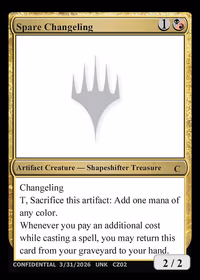 Spare Changeling — Unknown Event #CZ02