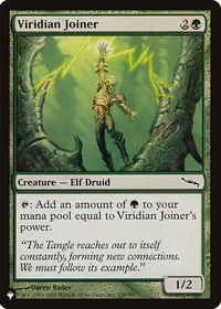 Viridian Joiner — The List