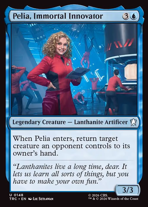 Pelia, Immortal Innovator — Star Trek Commander #148