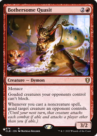 Bothersome Quasit — The List