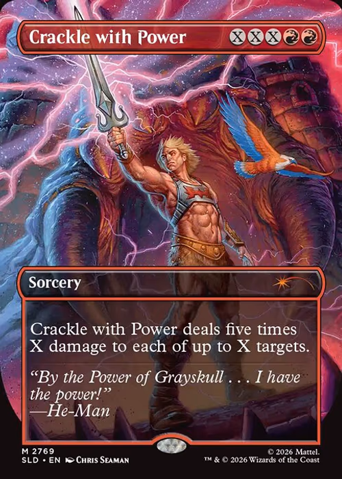 Crackle with Power — Secret Lair Drop #2769