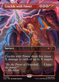 Crackle with Power — Secret Lair Drop