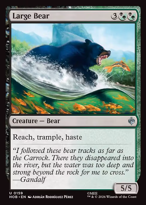 Large Bear — The Hobbit #159