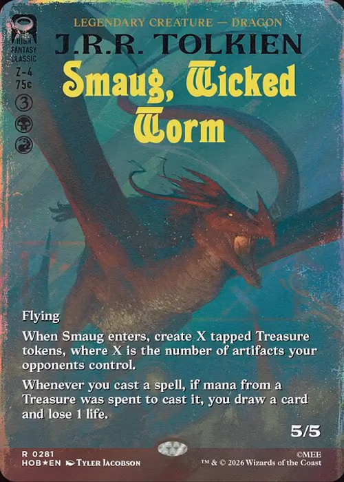 Smaug, Wicked Worm — The Hobbit #281
