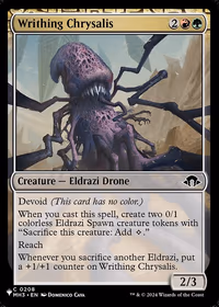 Writhing Chrysalis — The List