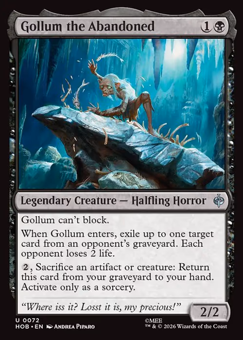 Gollum the Abandoned — The Hobbit #72
