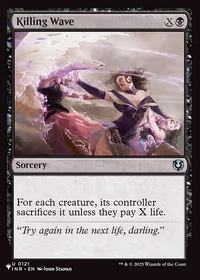 Killing Wave — The List
