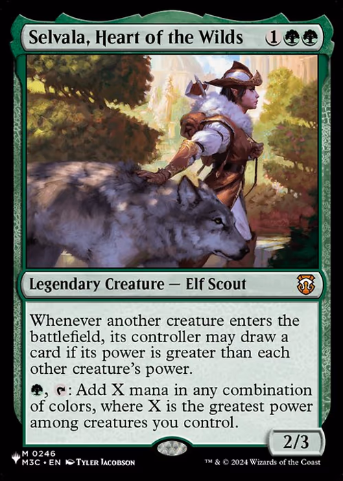 Selvala, Heart of the Wilds — The List #M3C-246