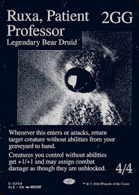 Ruxa, Patient Professor