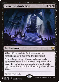 Court of Ambition — The List