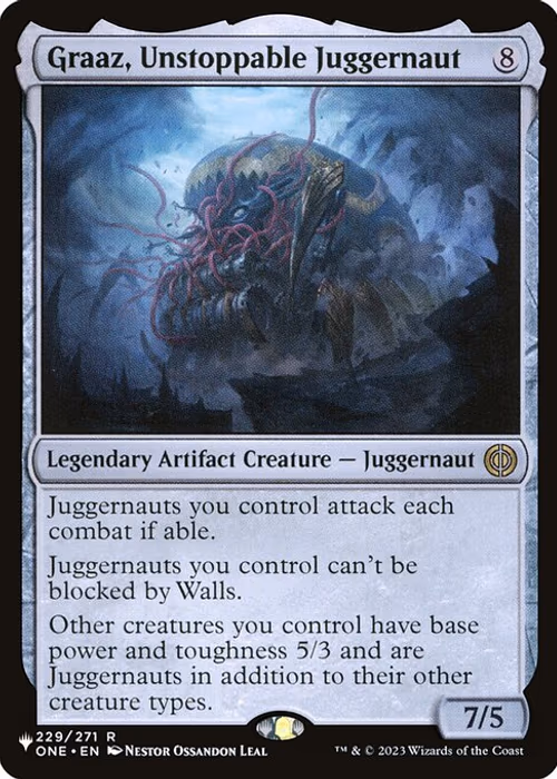 Graaz, Unstoppable Juggernaut — The List #ONE-229