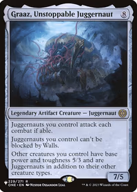 Graaz, Unstoppable Juggernaut — The List