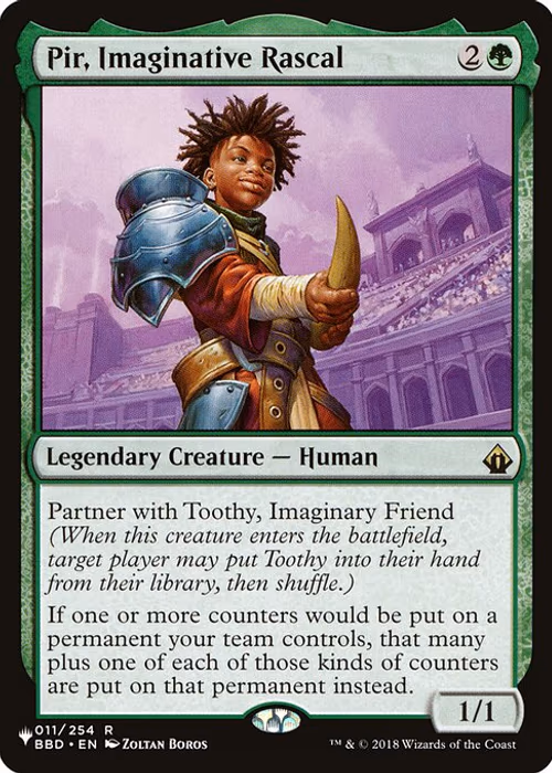 Pir, Imaginative Rascal — The List #BBD-11