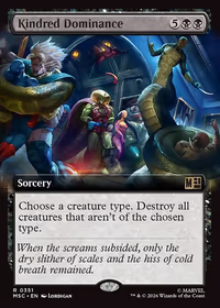 Kindred Dominance — Marvel Super Heroes Commander #351