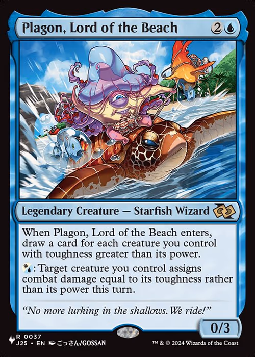 Plagon, Lord of the Beach — The List #J25-37