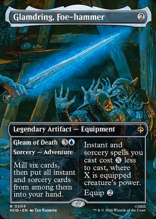 Glamdring, Foe-hammer // Gleam of Death — The Hobbit #204