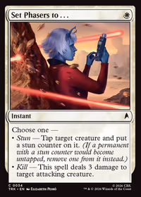 Set Phasers to . . .