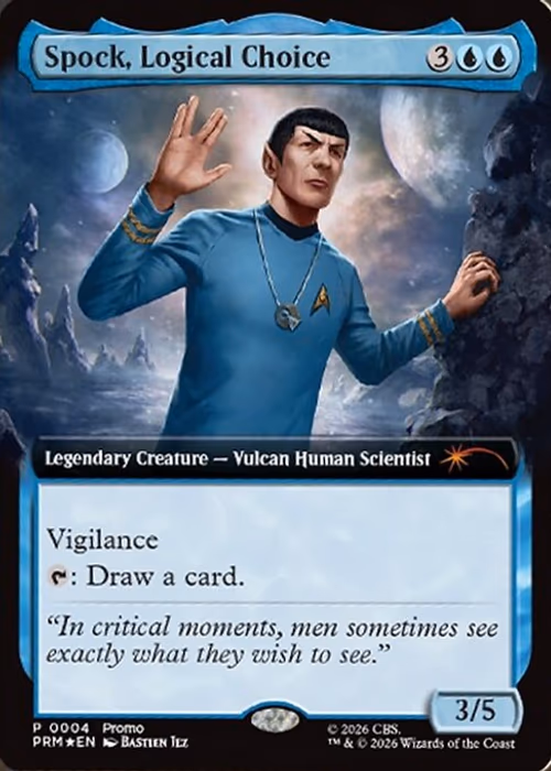 Spock, Logical Choice — Media and Collaboration Promos #2026-23