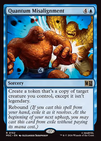 Quantum Misalignment — Marvel Super Heroes Commander #152