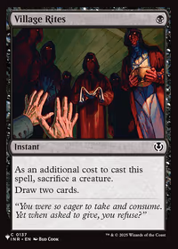 Village Rites — The List