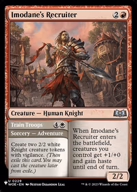 Imodane's Recruiter // Train Troops — The List