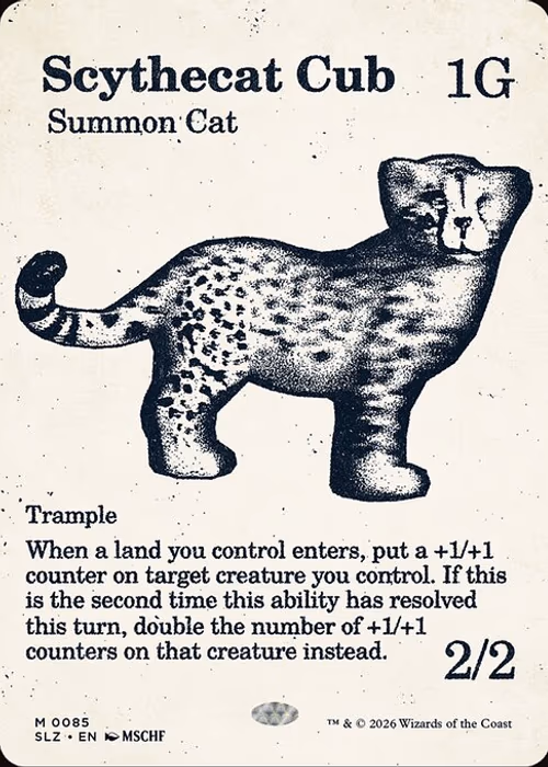 Scythecat Cub — The Zeta Set #85