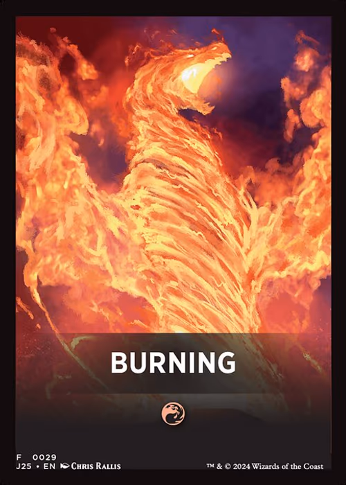 Burning — Foundations Jumpstart Front Cards #29
