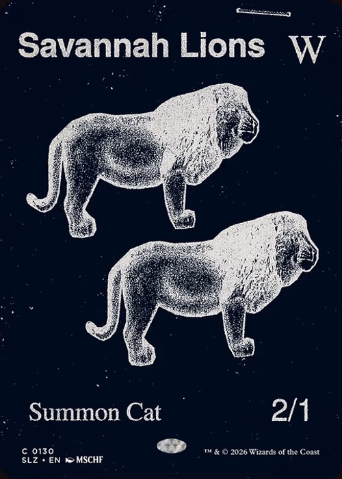Savannah Lions — The Zeta Set #130