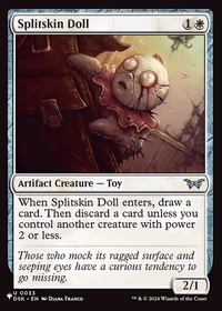 Splitskin Doll — The List