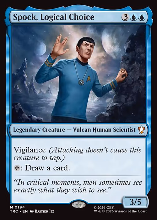Spock, Logical Choice — Star Trek Commander #194