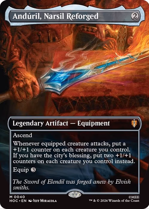 Andúril, Narsil Reforged — The Hobbit Eternal #40