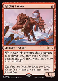 Goblin Lackey — Secret Lair Drop #2425
