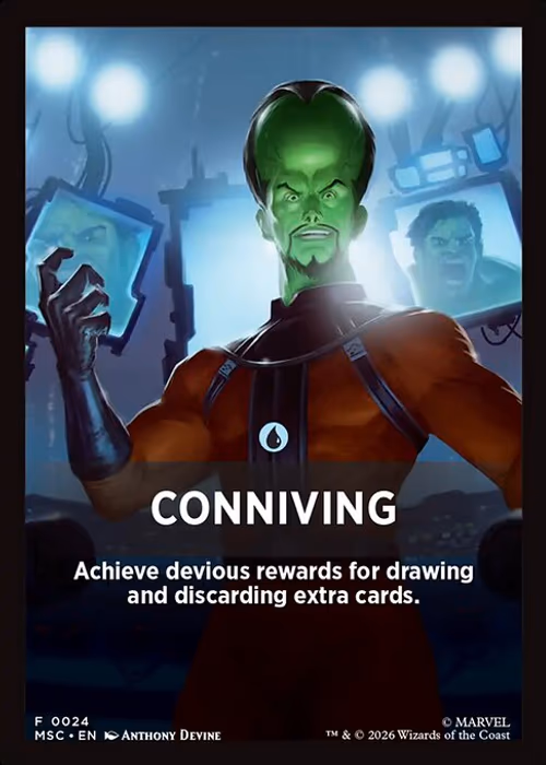 Conniving — Marvel Super Heroes Jumpstart Front Cards #24