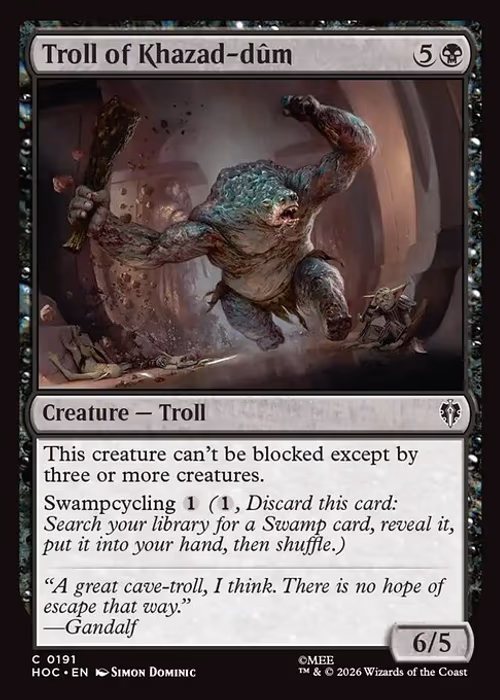 Troll of Khazad-dûm — The Hobbit Eternal #191