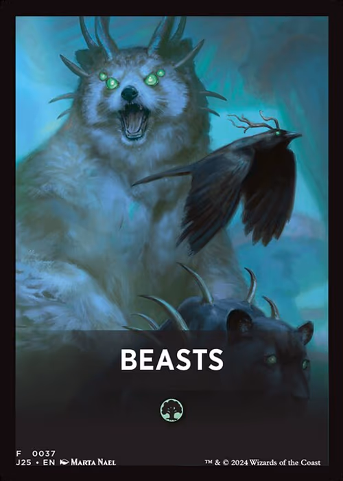 Beasts — Foundations Jumpstart Front Cards #37