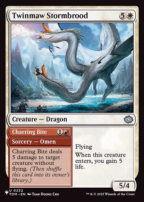 Twinmaw Stormbrood // Charring Bite — The List #TDM-232