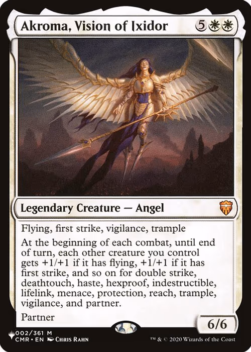 Akroma, Vision of Ixidor — The List #CMR-2