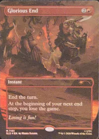 Glorious End — Secret Lair Drop #7161