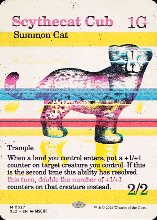 Scythecat Cub — The Zeta Set #327