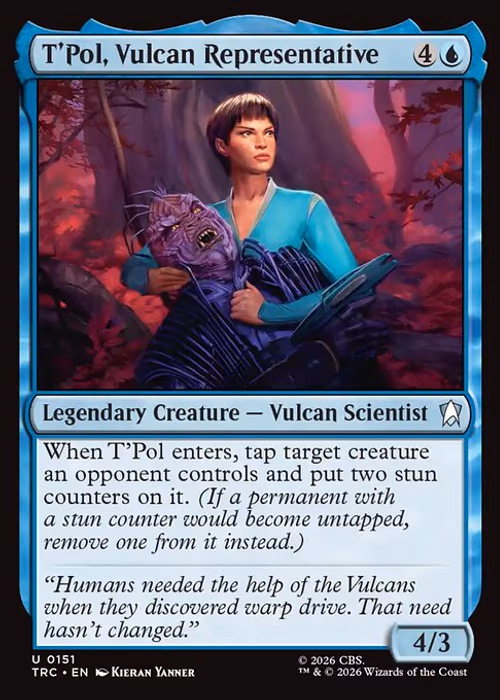 T'Pol, Vulcan Representative — Star Trek Commander #151
