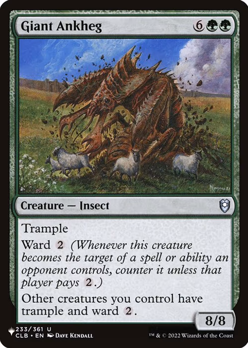 Giant Ankheg — The List #CLB-233