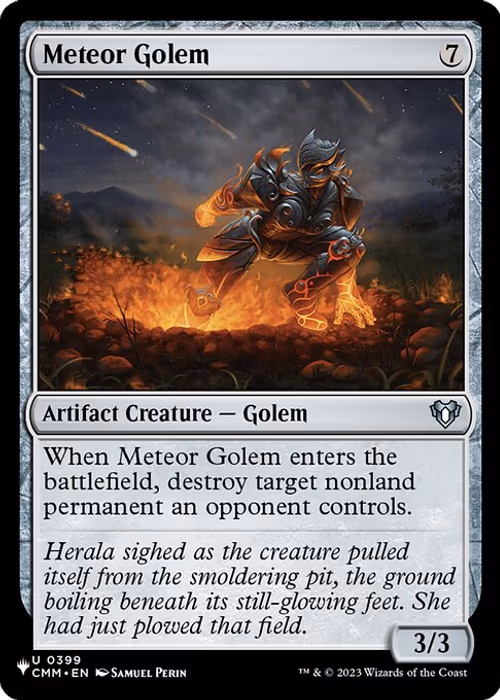 Meteor Golem — The List #CMM-399