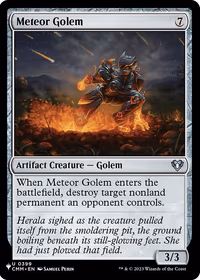 Meteor Golem — The List