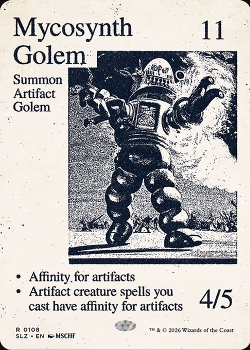 Mycosynth Golem — The Zeta Set #108