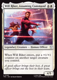 Will Riker, Assuming Command