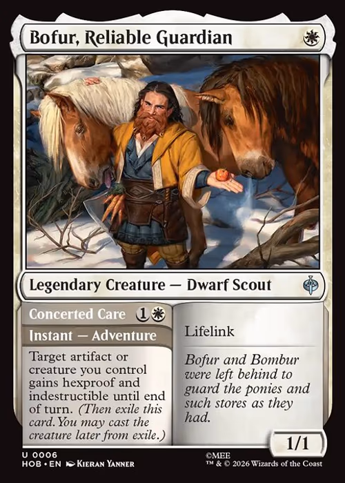 Bofur, Reliable Guardian // Concerted Care — The Hobbit #6