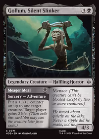 Gollum, Silent Slinker // Meager Meal