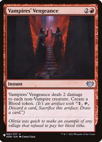Vampires' Vengeance — The List